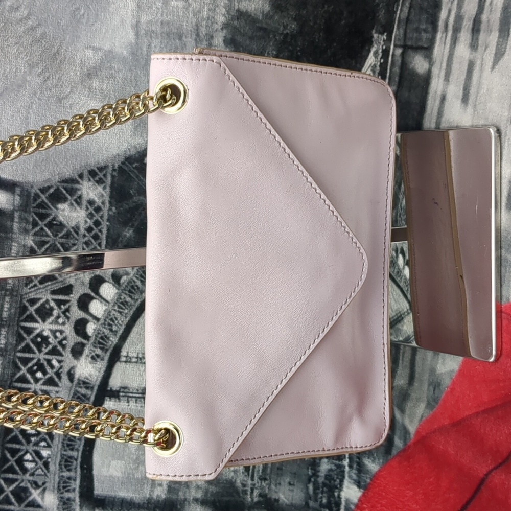 Barney's New York Pink Leather Bag